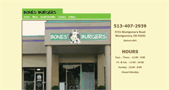 Desktop Screenshot of bones-burgers.com